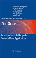 Jean Geurts, Axel Hoffmann, Axel e Hoffmann, Claus Klingshirn, Claus F Klingshirn, Claus F. Klingshirn... - Zinc Oxide