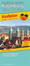 PublicPress Stadtpläne: PublicPress Stadtplan Domstadt an der Saale Naumburg, Heilbad Bad Kösen