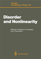 Alan R. Bishop, David K. Campbell, Davi K Campbell, David K Campbell, Stephanos Pnevmatikos - Disorder and Nonlinearity