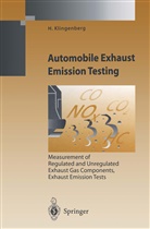 H Klingenberg, H. Klingenberg - Automobile Exhaust Emission Testing