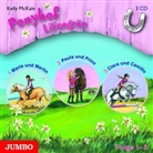 Kelly McKain, Anna Fadda - Ponyhof Liliengrün, Folge 1-3, 3 Audio-CDs (Audio book)