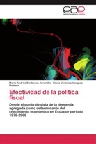 Mario André Contreras Jaramillo, Mario Andrés Contreras Jaramillo, Vasquez Romero, Diana Verónica Vasquez Romero - Efectividad de la política fiscal