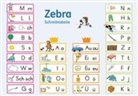 Zebra / Grundschrift Schreibtabellenposter Strategie 1. Schuljahr