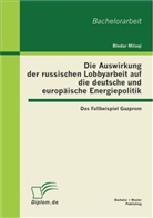 Bledar Milaqi - Die Auswirkung der russischen Lobbyarbeit auf die deutsche und europäische Energiepolitik