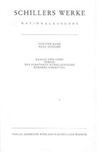Friedrich Schiller, Friedrich von Schiller, Norbert Oellers - Werke. Nationalausgabe - Bd. 5: Schillers Werke. Nationalausgabe