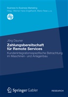 Jörg Dauner - Zahlungsbereitschaft für Remote Services