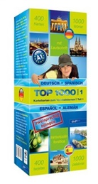 dnf-Verlag GmbH - Top 1000 Spanisch Niveau A1, Karteikarten m. Lernbox. Tl.1