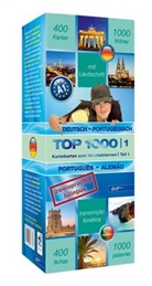 dnf-Verlag GmbH - Top 1000 Portugiesisch Niveau A1, Karteikarten m. Lernbox. Tl.1