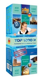 dnf-Verlag GmbH - Top 1000 Portugiesisch Niveau A2, Karteikarten m. Lernbox. Tl.2