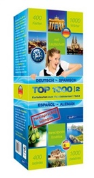 dnf-Verlag GmbH - Top 1000 Spanisch Niveau A2, Karteikarten m. Lernbox. Tl.2