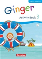 Birgit Hollbrügge, Kersti Caspari-Grote, Kerstin Caspari-Grote, Christel Simon, Claudia Neuber, In Grandt... - Ginger, Allgemeine Ausgabe, Neubearbeitung - 3: Ginger - Lehr- und Lernmaterial für den früh beginnenden Englischunterricht - Allgemeine Ausgabe - Neubearbeitung - 3. Schuljahr