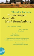 Theodor Fontane, Gotthar Erler, Gotthard Erler, Mingau, Rudolf Mingau - Wanderungen durch die Mark Brandenburg, 8 Bde.