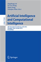 Hepu Deng, Hepu Deng et al, F Lee Wang, Fu Lee Wang, Jingsheng Lei, Duoqian Miao... - Artificial Intelligence and Computational Intelligence