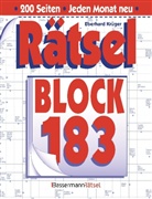 Eberhard Krüger - Rätselblock. Bd.183