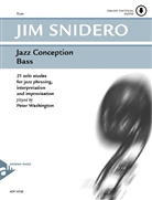 Jim Snidero - Jazz Conception Bass, w. Audio-CD