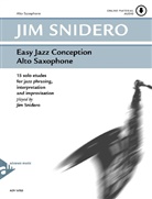Jim Snidero - Easy Jazz Conception, Alto Sax, w. Audio-CD