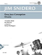 Jim Snidero - Easy Jazz Conception Drums, w. Audio-CD