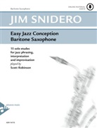 Jim Snidero - Easy Jazz Conception for Baritone Saxophone, w. Audio-CD