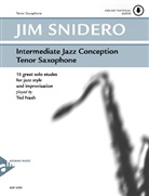 Jim Snidero - Intermediate Jazz Conception Tenor Sax, w. Audio-CD