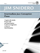 Jim Snidero - Intermediate Jazz Conception, Piano, w. Audio-CD