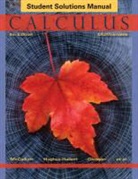 Andrew M. Gleason, Deborah Hughes-Hallett, Deborah Mccallum Hughes-Hallett, William G. McCallum - Calculus Multivariable 6e Student Solutions Manual