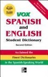 Vox - Spanish and English Student Dictionary 2nd Edition
