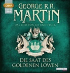 George R R Martin, George R. R. Martin, Reinhard Kuhnert - Das Lied von Eis und Feuer - Die Saat des goldenen Löwen, 3 Audio-CD, 3 MP3 (Hörbuch)