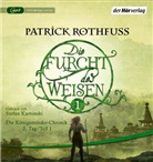 Patrick Rothfuss, Stefan Kaminski - Die Furcht des Weisen (1). Tl.1, 4 Audio-CD, 4 MP3 (Audio book)
