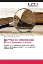 Daniel Antonio Gomez Gomez - Normas de información financiera mexicanas