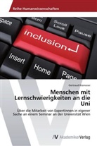 Gertraud Kremsner - Menschen mit Lernschwierigkeiten an die Uni