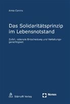 Anna Coninx - Das Solidaritätsprinzip im Lebensnotstand