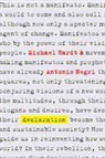 Michael Hardt, Michael/ Negri Hardt, Antonio Negri - Declaration