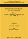 Lieselot Enders, Lieselott Enders, Peter P Rohrlach, Peter P. Rohrlach, Klau Neitmann, Klaus Neitmann - Historisches Ortslexikon für Brandenburg, Teil XI, Orts- und Personenregister