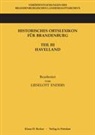 Lieselott Enders, Becker, Klaus-Dieter Becker, Klau Neitmann, Klaus Neitmann - Historisches Ortslexikon für Brandenburg, Teil III, Havelland