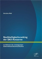 Christina Röhl - Nachhaltigkeitsranking der DAX-Konzerne