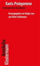 Holger Lyre, Oliver Schliemann - Kants Prolegomena