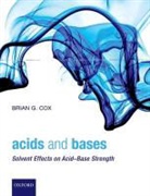 Brian G. Cox, Brian G. (Pharmaceutical Development Cox, Cox Brian G. - Acids and Bases