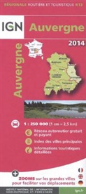 Collectif, REG13 - IGN Karten, Régionale Routière (et Touristique) - Bl.R13: Auvergne 2013 1:250'000