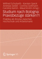 Corinna Gottmann, Caroline Kamm, Maud Krohn, Wilfried Schubarth, Andreas Seidel, Andreas Seidel u a... - Studium nach Bologna: Praxisbezüge stärken?!