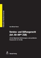Hans Michael Riemer, Hans-Michael Riemer - Vereins- und Stiftungsrecht (Art. 60-89bis ZGB)