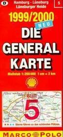 Die Generalkarten Deutschland - Bl.5: Lüneburg, Soltau