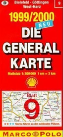 Die Generalkarten Deutschland - 9: Bielefeld, Paderborn, Göttingen