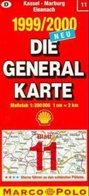 Die Generalkarten Deutschland - Bl.11: Marburg, Kassel