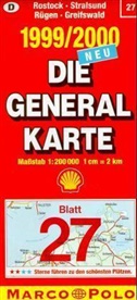 Die Generalkarten Deutschland - Bl.27: Rostock, Stralsund, Rügen, Greifswald