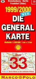 Die Generalkarten Deutschland - Bl.33: Brandenburg, Berlin, Frankfurt (Oder)