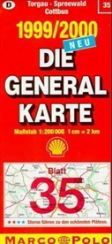 Die Generalkarten Deutschland - 35: Cottbus