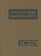 Gale Editor, Lawrence J Trudeau, Lawrence J. Trudeau - Literature Criticism from 1400 to 1800