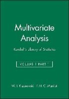 Krzanowski, W J Krzanowski, W. J. Krzanowski, W. J. (University of Exeter Krzanowski, W. J. Marriott Krzanowski, Wojtek J. Marriott Krzanowski... - Multivariate Analysis, Volume 1, Part 1