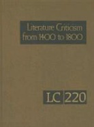 Gale Editor, Lawrence J Trudeau, Lawrence J. Trudeau - Literature Criticism from 1400 to 1800