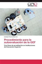 Lizmary Ricardo Herrera - Procedimiento para la autoevaluación de la GEF